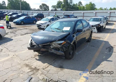 2016 Toyota Corolla Le из США, поврежденный, VIN 2T1BURHE3GC573542